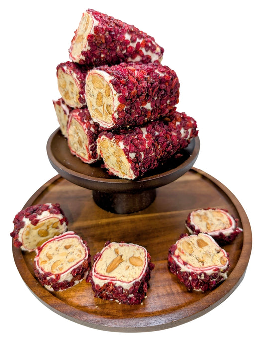 Turkish Delight Lokum mit Granatapfelsaft ,Mandel und Berberitzen
