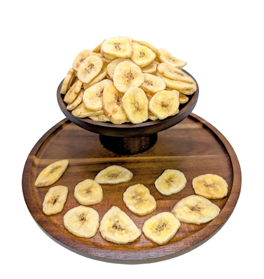 Bananenchips mit Honig geröstet