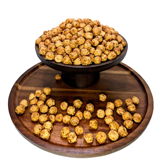 Kichererbsen geröstet mit Sesam und Honig