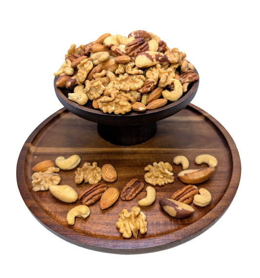 [ Edelnussmischung (ohne Zusätze, natur)]  [100g/250g/500g/1kg] Dörrland