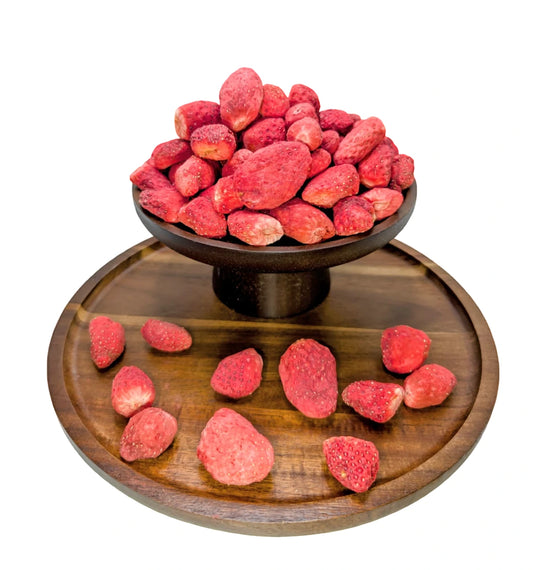 [ Erdbeeren (gefriergetrocknet ) Natur]  [100g/250g/500g/1kg] Dörrland
