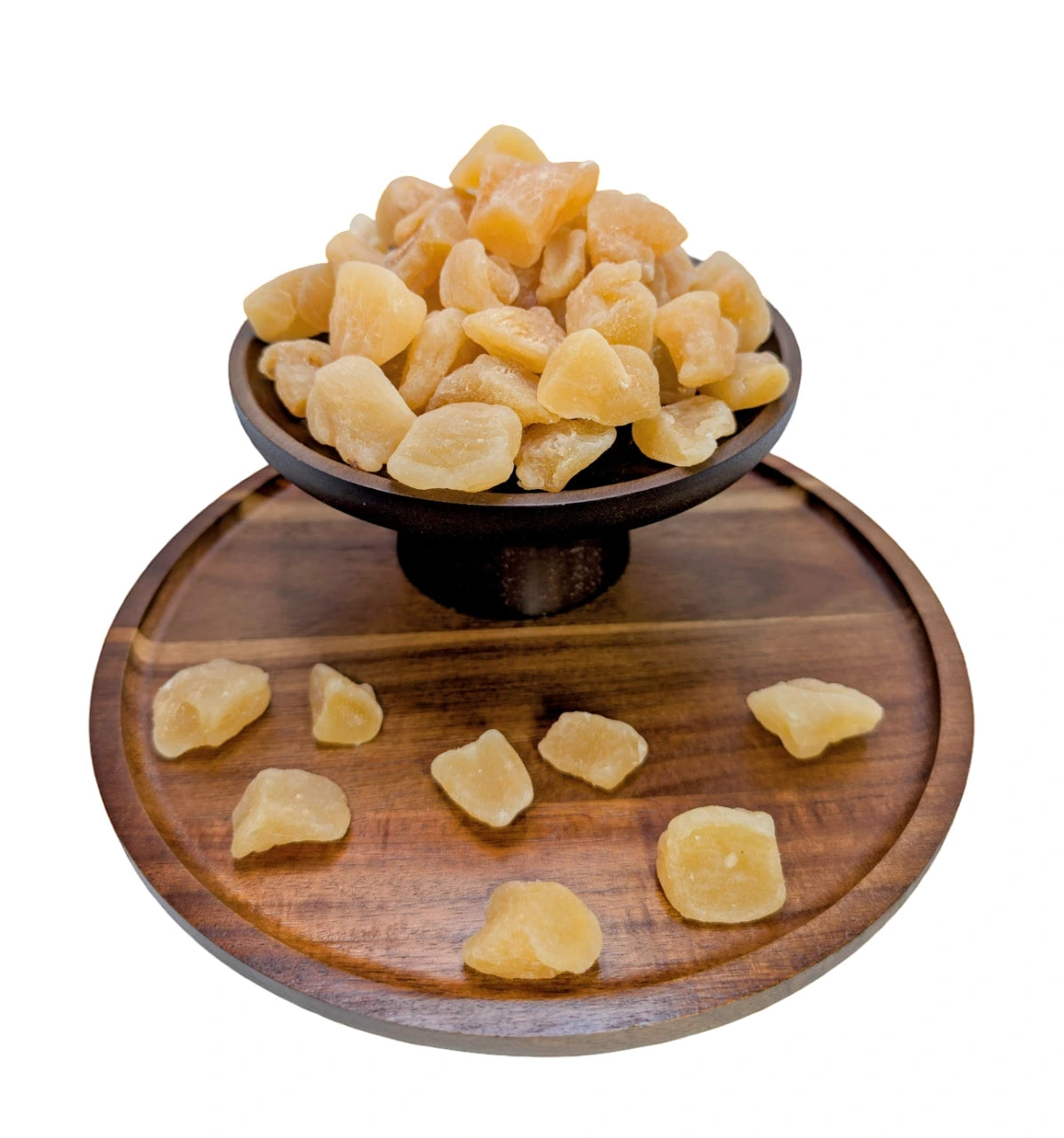 [ Ingwerstücke getrocknet (Scharf, kandiert)]  [100g/250g/500g/1kg] Dörrland