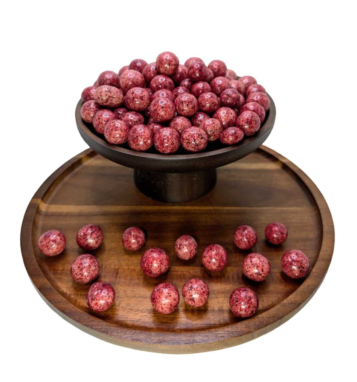 Johannisbeeren in weißer Schokolade