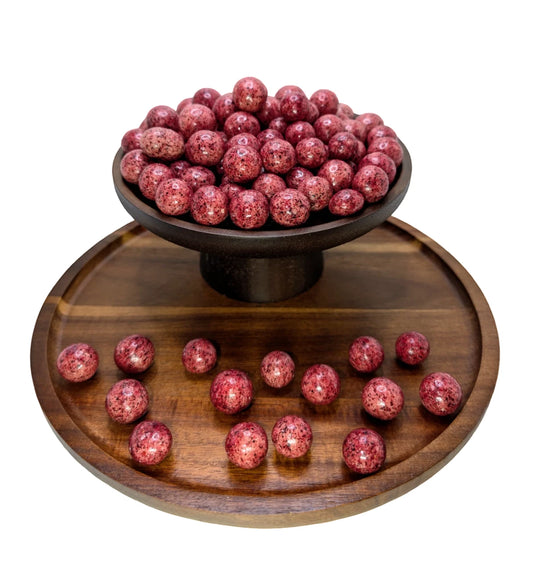 Johannisbeeren in weißer Schokolade
