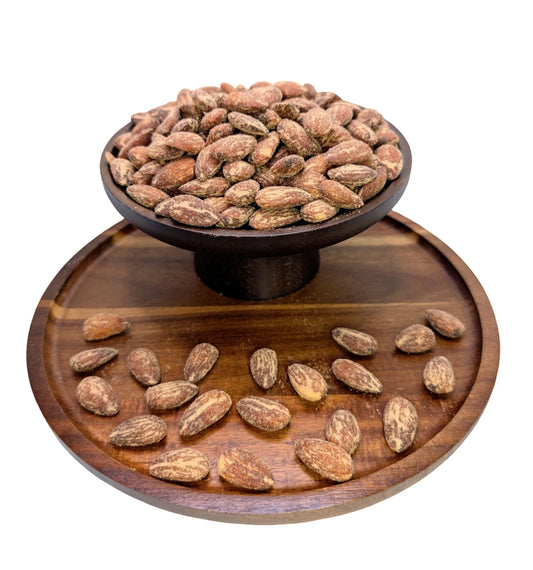 [ Mandelkerne mit Rauchsalz (geräuchert)]  [100g/250g/500g/1kg] Dörrland