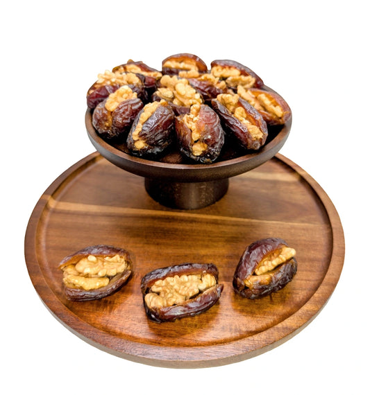 [ Medjool Datteln gefüllt mit Walnusskernen]  [100g/250g/500g/1kg] Dörrland