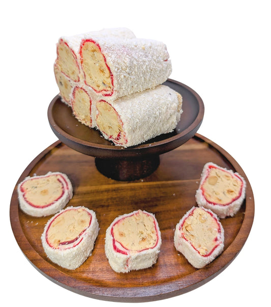 [ Turkish Delight Lokum mit Kokosnuss & Haselnusscreme]  [100g/250g/500g/1kg] Dörrland