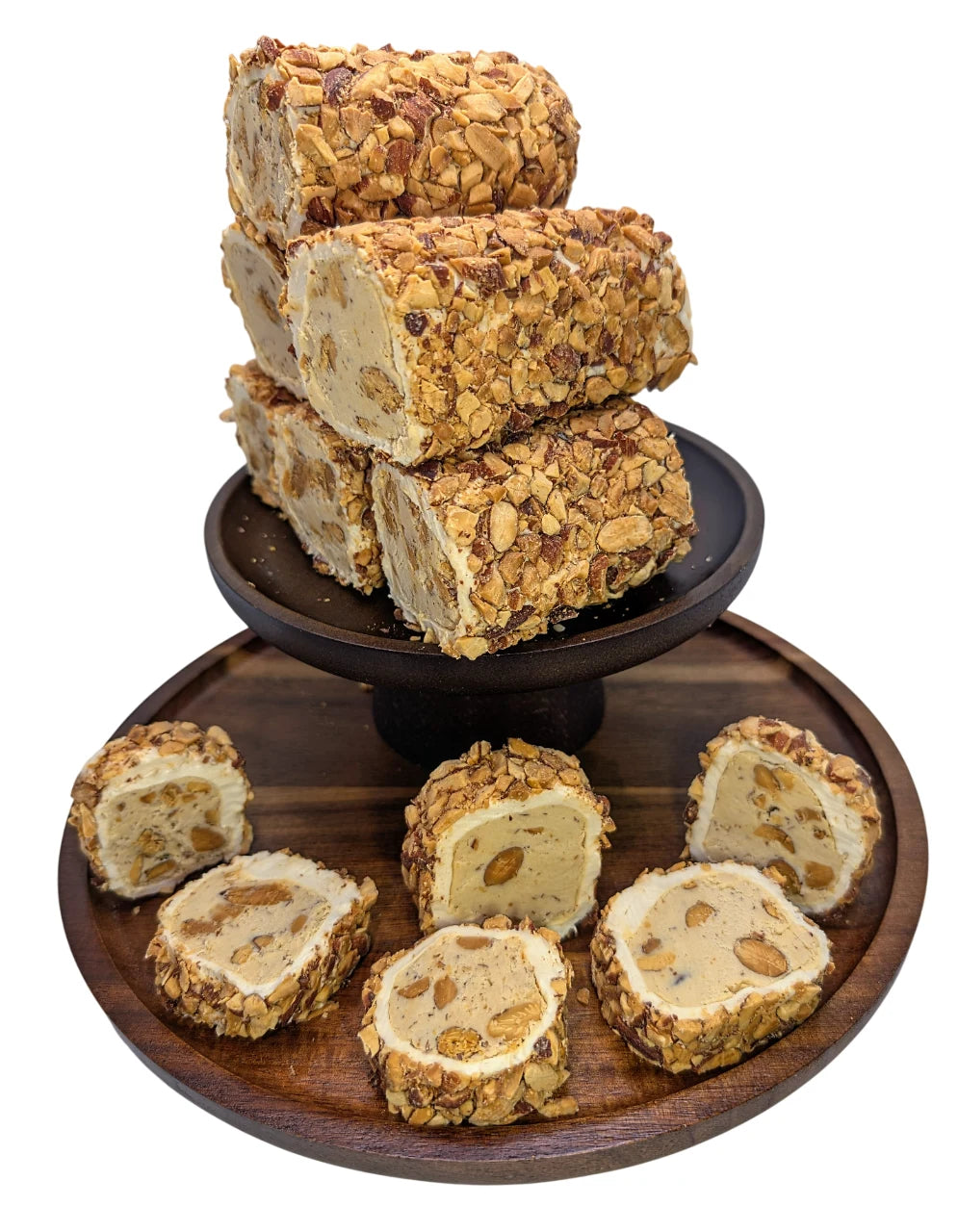 [Turkish Delight Lokum mit geröstete Mandeln Wrap ]  [100g/250g/500g/1kg] Dörrland